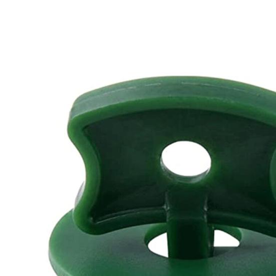 1 Set Greenhouse Film Clamps Compact Removable Plastic Glasshouse Fixing Clips Washers for Courtyard