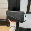 Softfaced Women's Bag Oblique Span Bag New Fashion Casual Shoulder Bag Largecapacity Envelope Bag Women's Mobile Phone Bag
