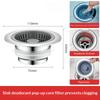Kitchen Sink Drain Strainer Anti Clog Filter Universal Fit Food Waste Catcher for Kitchen Bar Sink Durable Reusable