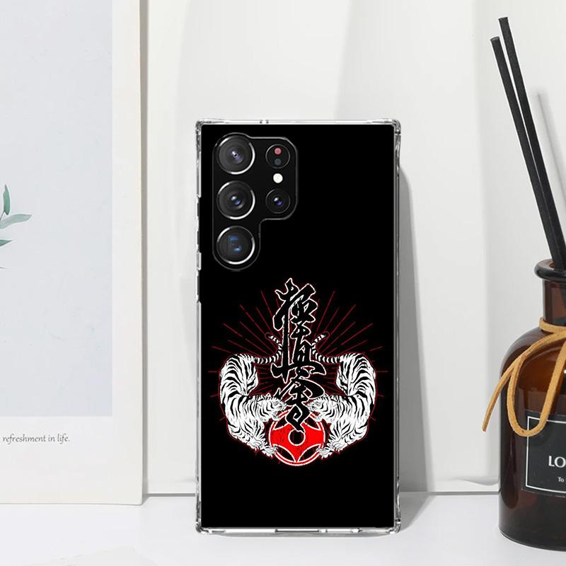 Oyama Kyokushin Karate Handyhülle Für Samsung Galaxy S25 S24 S23 S22 Ultra S21 FE S20 Plus S10 + S10E Kunst Fundas Rückseite S24
