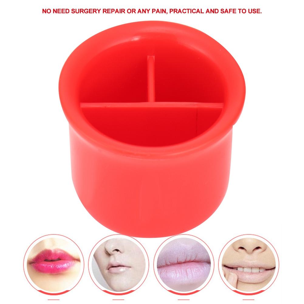 Women Portable Manual Lip Enhancer Plumper Enhancement Suction Beauty Tool (Model B)