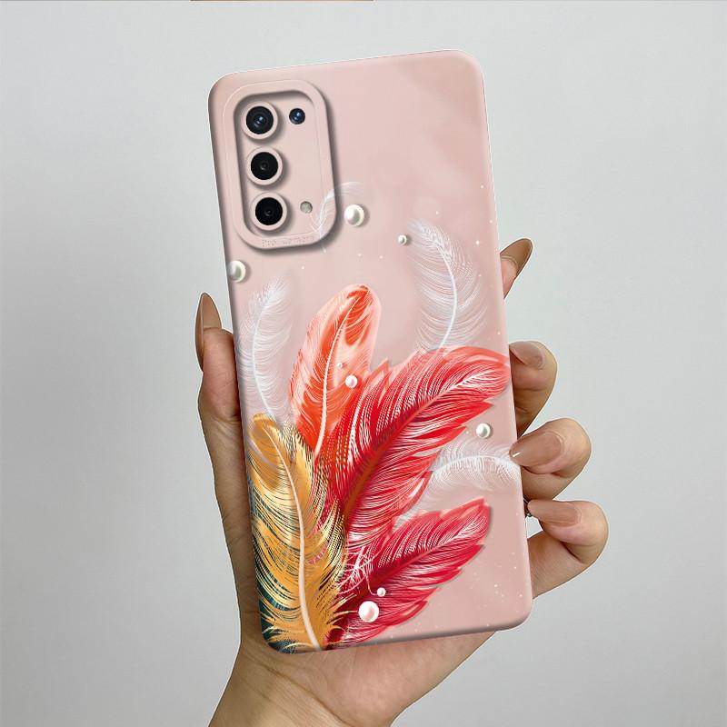 For OPPO A74 5G A54 5G Case A93 5G Capa Silicone Soft Phone Funda CPH2197 CPH2195 CPH2263 Painted Printed Protective Back Cover