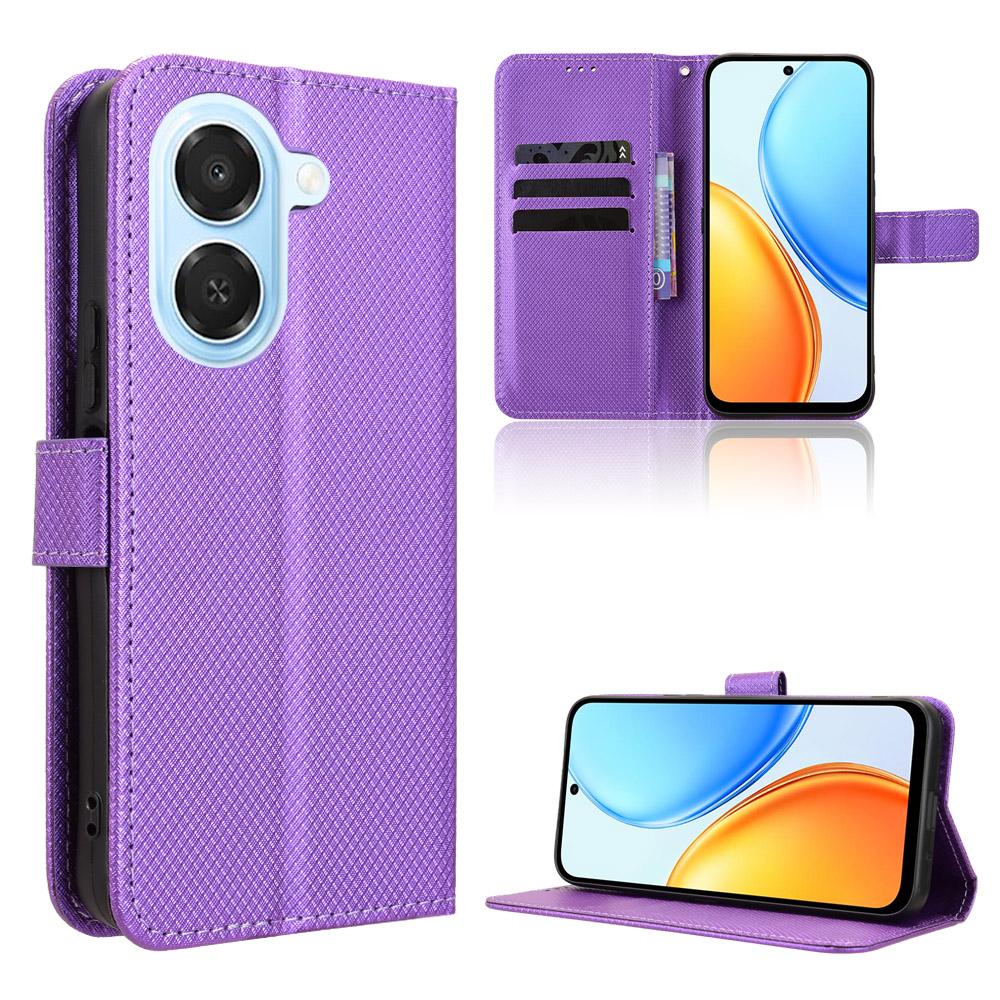 Flip Case for Huawei Honor X7e 4G with Magnetic Closure Wallet Leather Phone Case