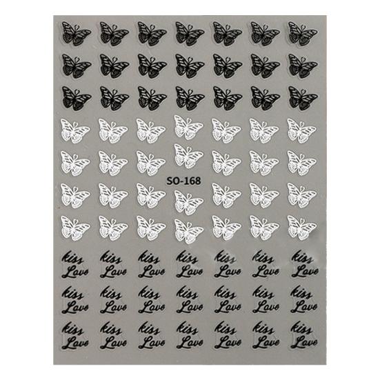 

2 шт ретро и клейкие патчи для ногтей DIY розовые наклейки черные, белые красивые патчи для ногтей для Bowknot