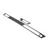 For BMW 3 Series E90 2005-2012 Soft Carbon Fiber Car Instrument Panel Panel Frame Decorative Sticker Interior Accessories L/R FQ4