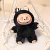 Cartoon Labubu Vinyl Doll Stuffed The Monsters Heartbeat V3 Soft Plushies Bag Pendant Birthday Xmas Gifts Girl Child