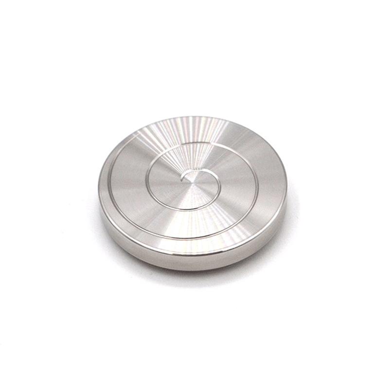 Desktop coin decompression gyro transfer good luck gyro fun pocket toy stainless steel rotating gyro adult and children's toy