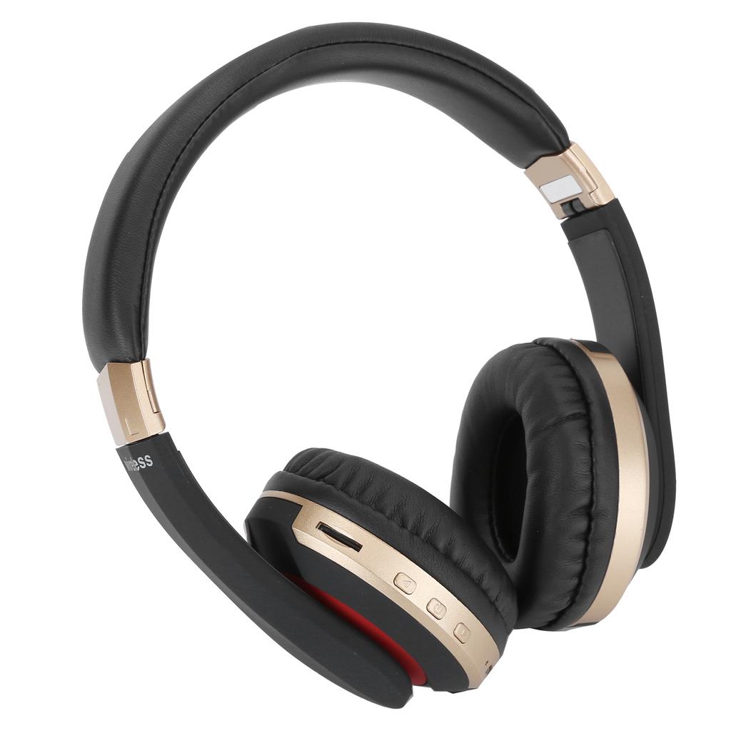 Foldable Bluetooth Headset Wireless Over Ear Stereo Headsets with Mic Gaming Headphone
