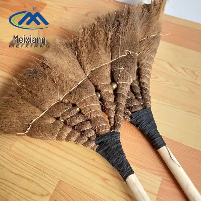 Handmade Palm Bristle Broom