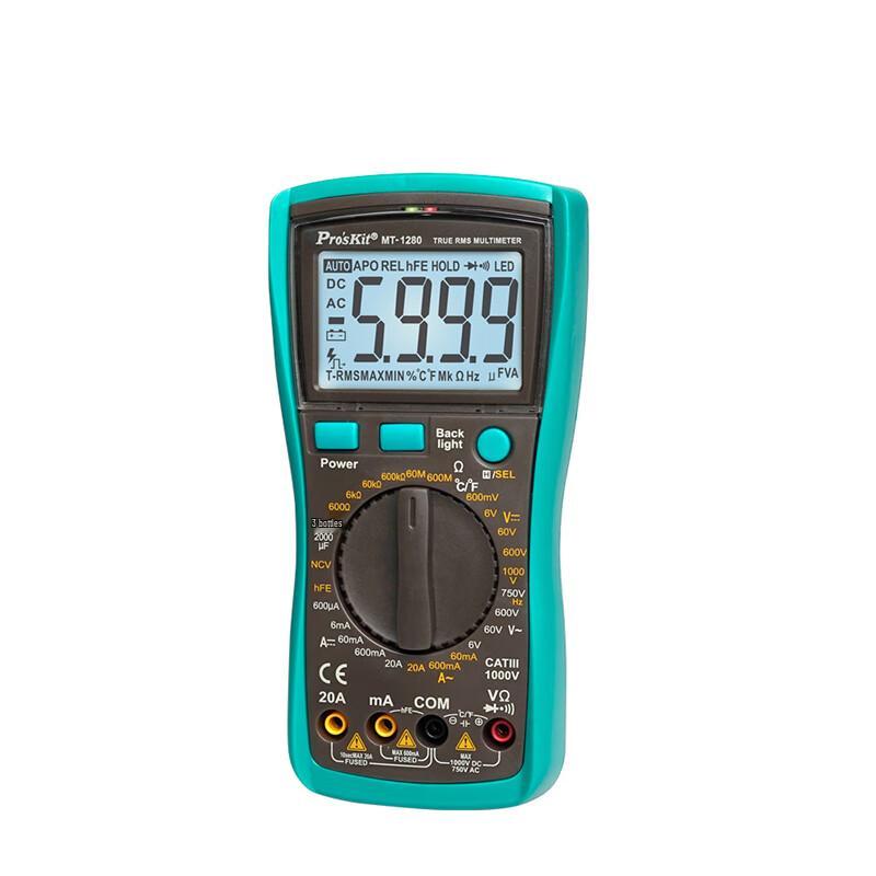 Pro'sKit MT-1280 True RMS Digital Multimeter (CN Version)