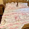 Cute Cartoon Lolita Pure Cotton Bedsheet and Duvet Cover Set – All-Cotton, Four-Piece Set
