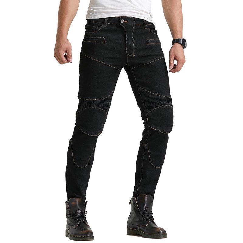 Men's Four-Season Off-Road Motorcycle Casual Stretch Jeans PK-718