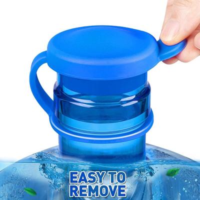 Water Jugs Cap Non-Spill Bottle Caps With Inner Plug Durable Reusable Silicone Water Bottle Cover Drinking Bucket