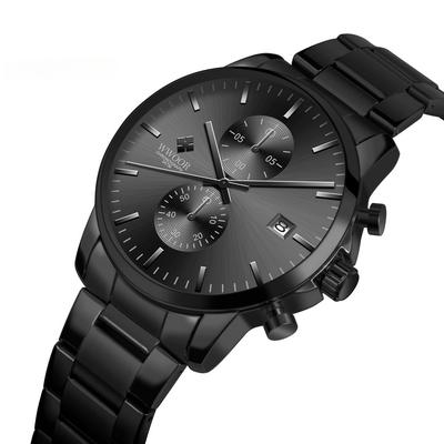 Fashion Steel Band Superior Men's Watch Simple Quartz Waterproof Men's Watch