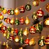 LED String Lights for Indoor Christmas Decor: Fairy Lights for Trees & Windows, Flashing Ornaments