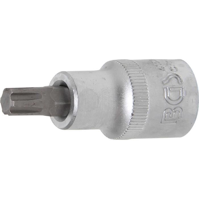 Douille à embouts - BGS - 12,5 mm (1/2'') - Acier chrome-vanadium - Profil cannelé - 55 mm