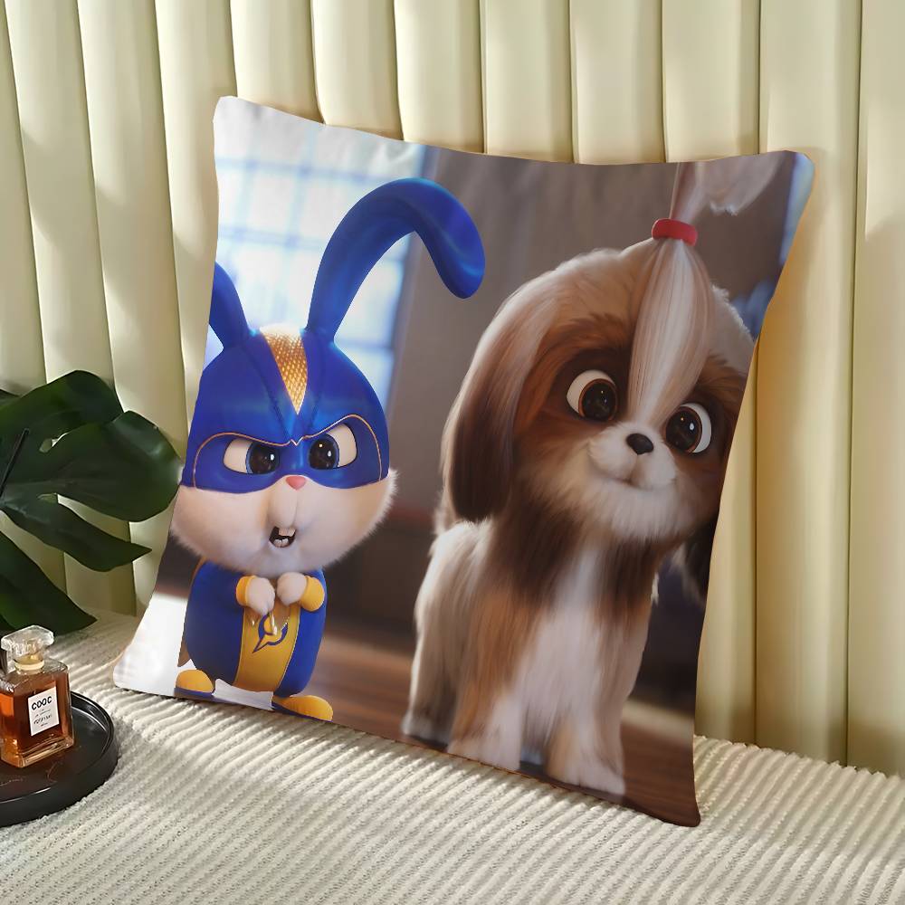 The S-Secret Life Of Pets Pillowcase Toon Gift Cushion Cover Bedroom Home Sofa Chair Seat Decor Pillow Case
