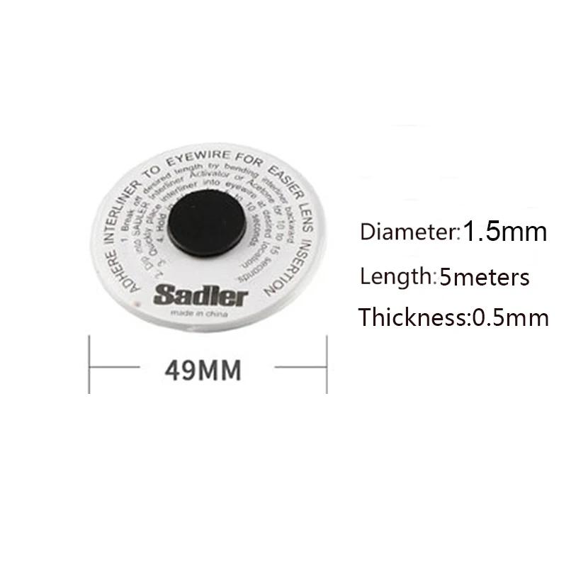 

1pc Full Rim Glasses Lens Interliner Lens Nylon Wire