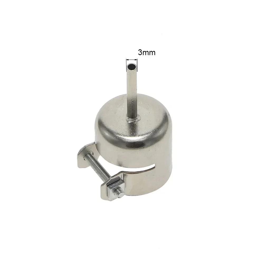 Hot Air Nozzle Welding Nozzle Soldering Station 1pc 3-12mm Silver Stainless Steel Aoyue 906 For 850 And 852D Series