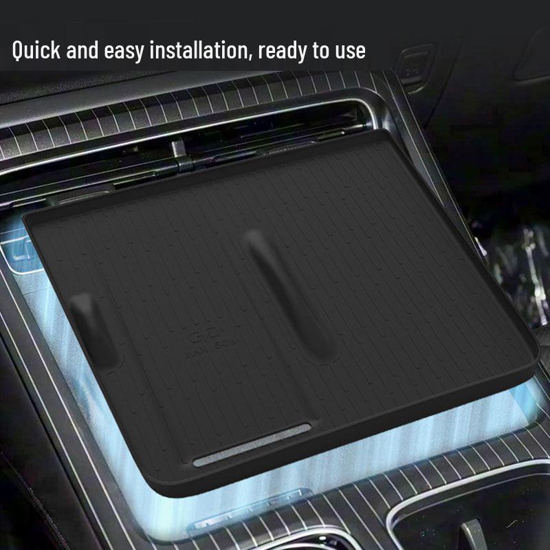 Tiggo 8 & Tiger Model Wireless Charger Non-Slip Silicone Mat: Center Console Protection Accessory