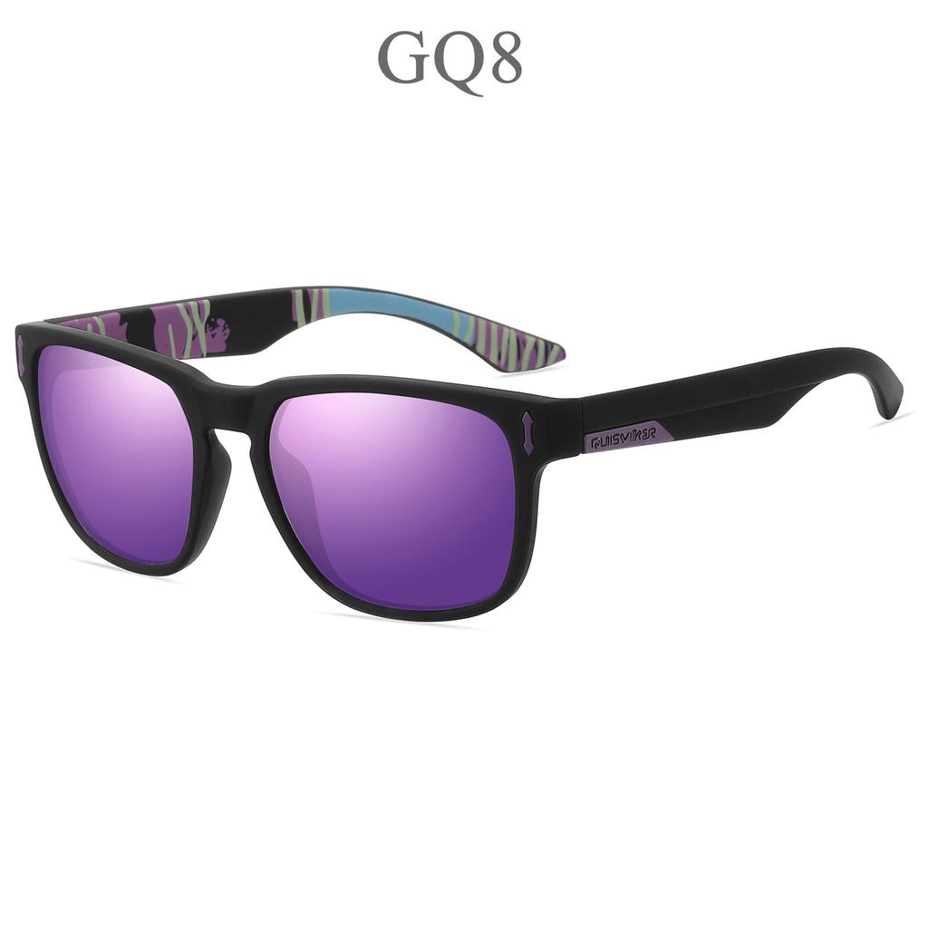 QUISVIKER Nuevas gafas de sol polarizadas unisex gafas de sol de moda UV400 Gafas de pesca