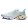 Li Ning Yuedong 2.0 Schokabsorberend Antislip Slijtvast Lage Top Hardloopschoenen Heren sneaker Wit Blauw ARST027-1
