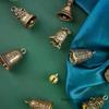 Brass six-character bell, brass gourd pendant, keychain, brass pendant