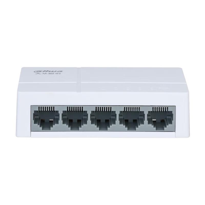 Dahua 5-portowy szybki przełącznik sieciowy Ethernet do monitoringu wtyczka CN (adapter w zestawie)
