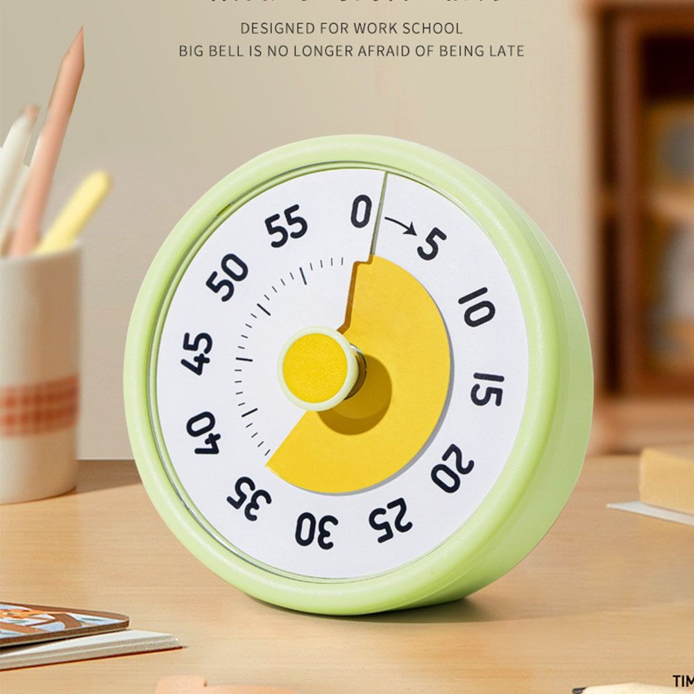 Self-discipline Visual Timer Silent Countdown Timer Cute Kitchen Timer Reminder  Reading Room