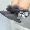 0-6Y Princess Kids Tutu Socks Short Girls Baby Socks Silk Ribbon Bowknot Lace Ruffle Cotton Ankle Socks Pography Props