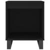 Nightstands (2 pcs) Black 40 x 35 x 50 cm Engineered Wood