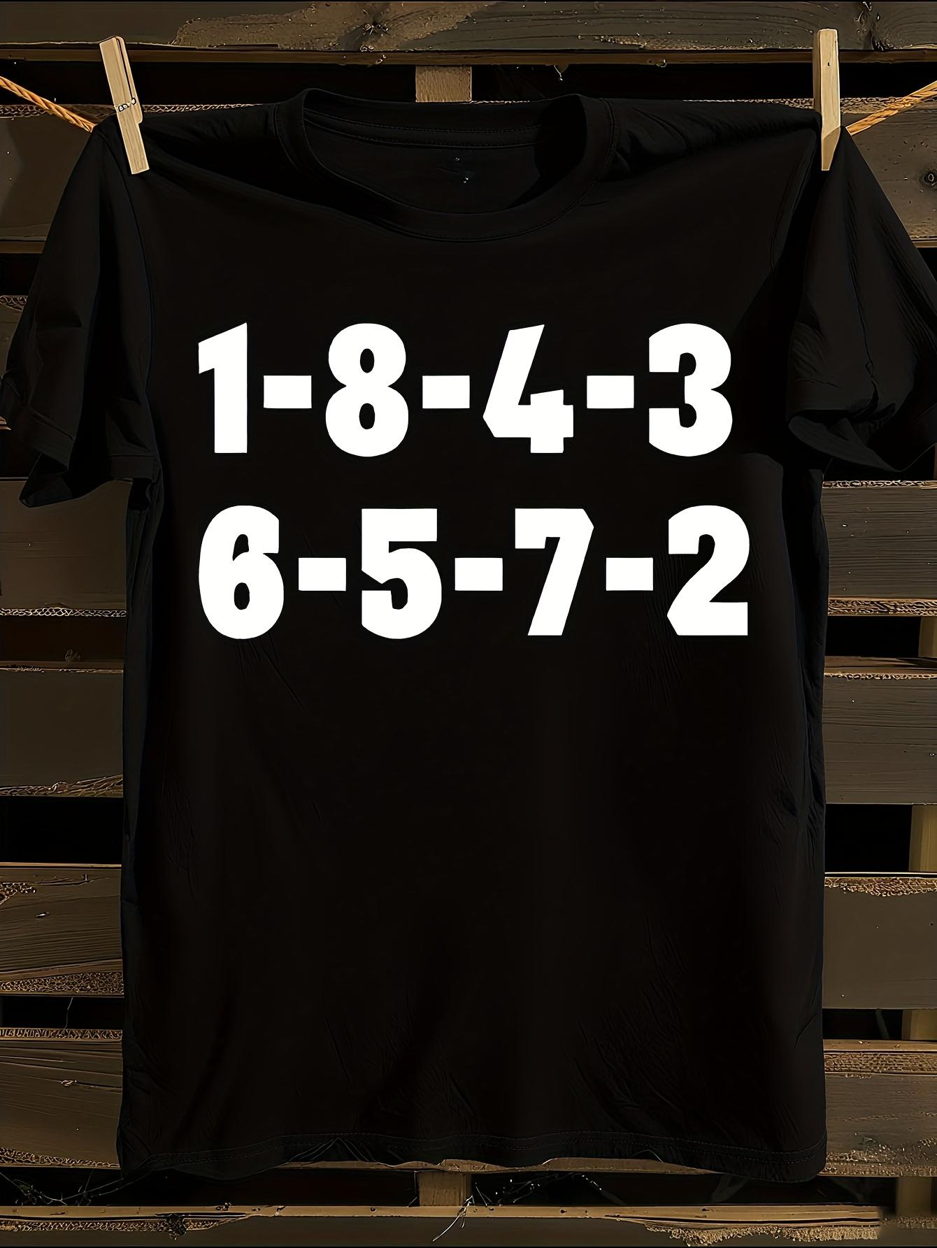 s V8 Engine Firing Order T-shirt S