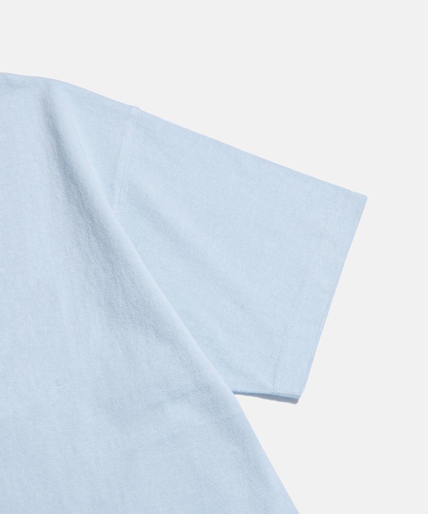 ESPIONAGE Cinema Logo Heavyweight Tee Ice Blue