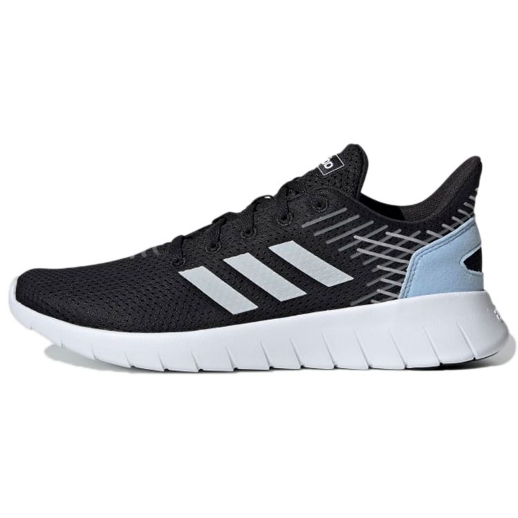 Adidas Asweerun Sports Daily Non-Slip Breathable Low-Top Running Shoes Women Sneaker Carbon-Black EE8501