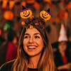 Bat Halloween Hair Hoop Ghost Festival Hair Accessories Cute Spider Headband  Women
