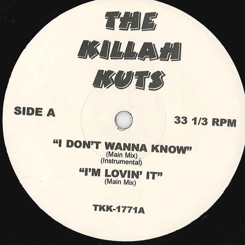 12inch Record MARIO WINANS / JUSTIN TIMBERLAKE /  - I Don't Wanna Know / I'm Lovin' It  KILLAH KUTS US Rap & Hip-Hop/R&B Used