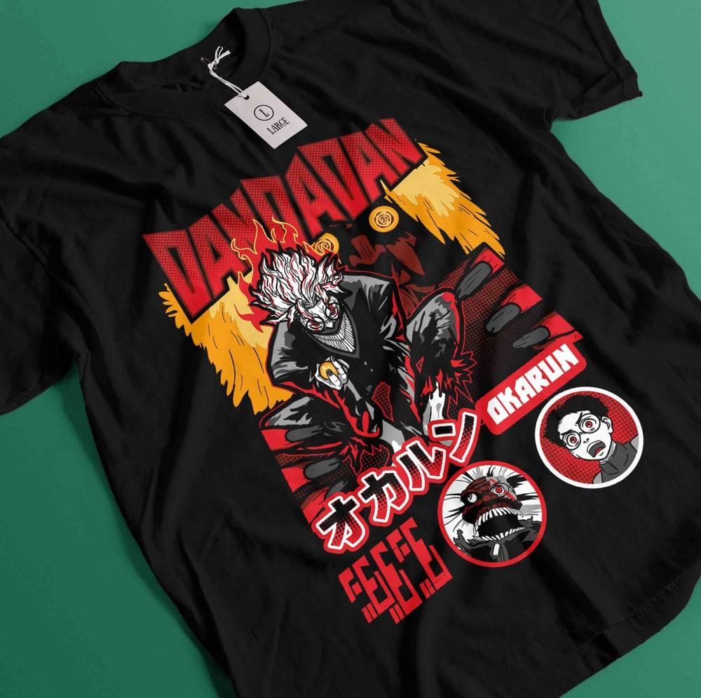 

Футболка Dan Da Dan Футболка Окарун Футболка Момо Аясэ Футболка Кен Футболка Турбо Джин Айра Сэйко XL