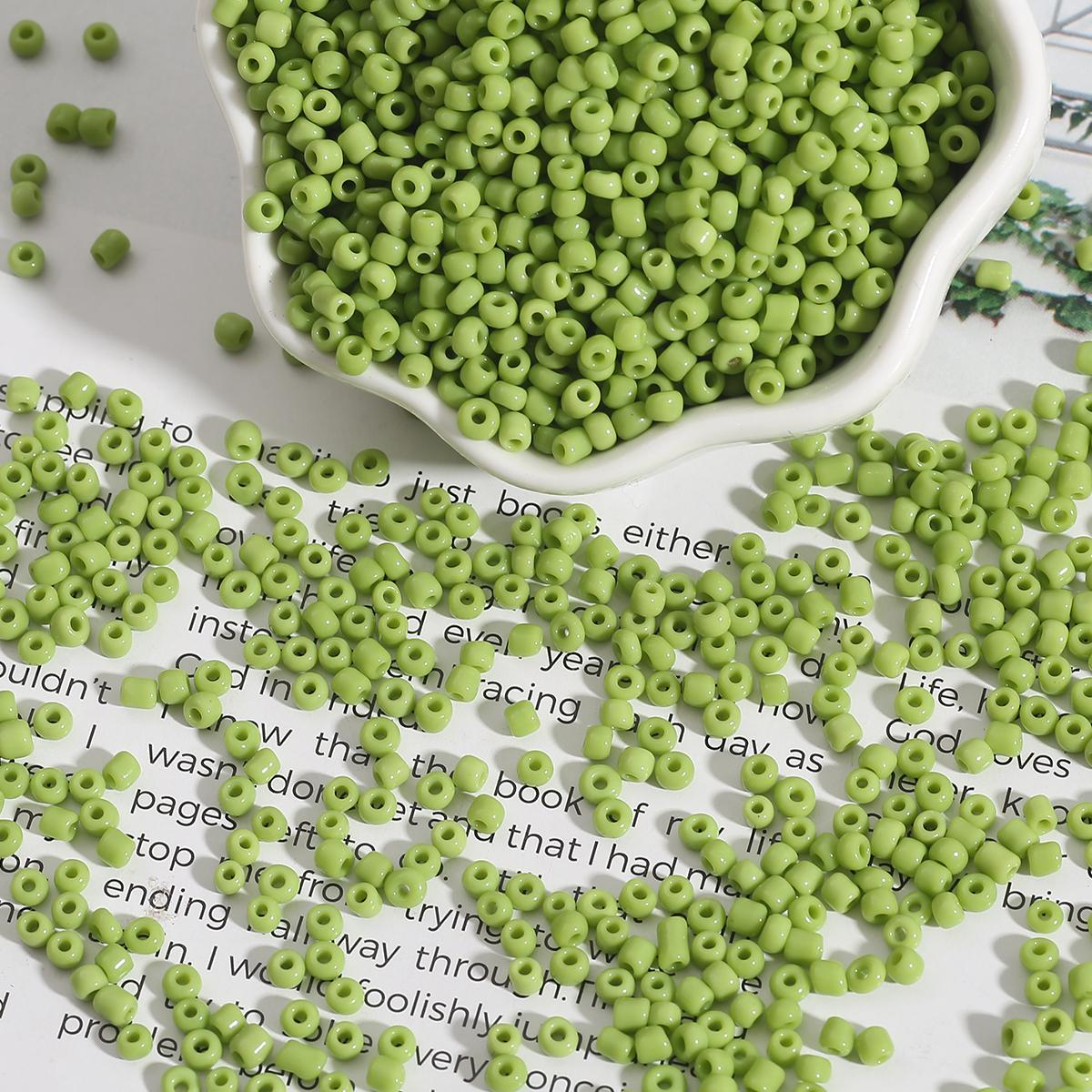 

2/3/4 мм однотонные чешские стеклянные бусины-разделители для ювелирных изделий, аксессуары ручной работы «сделай сам» 2mm 1000pcs