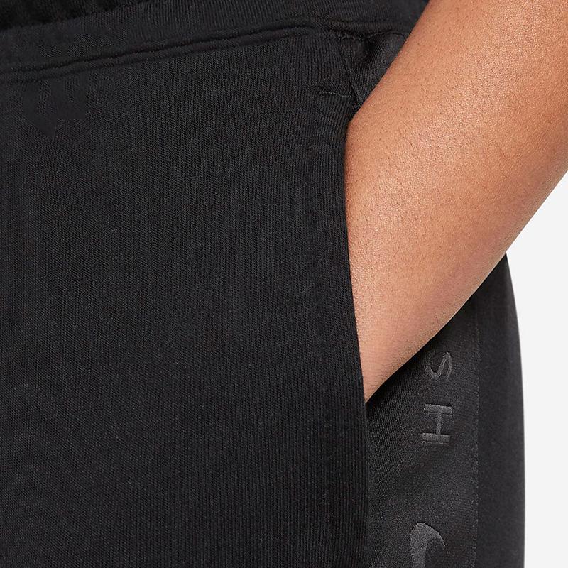 Nike Comfortable Breathable Loose Minimalist Knit Sports Pants Kids Bottoms Black DA0771-010