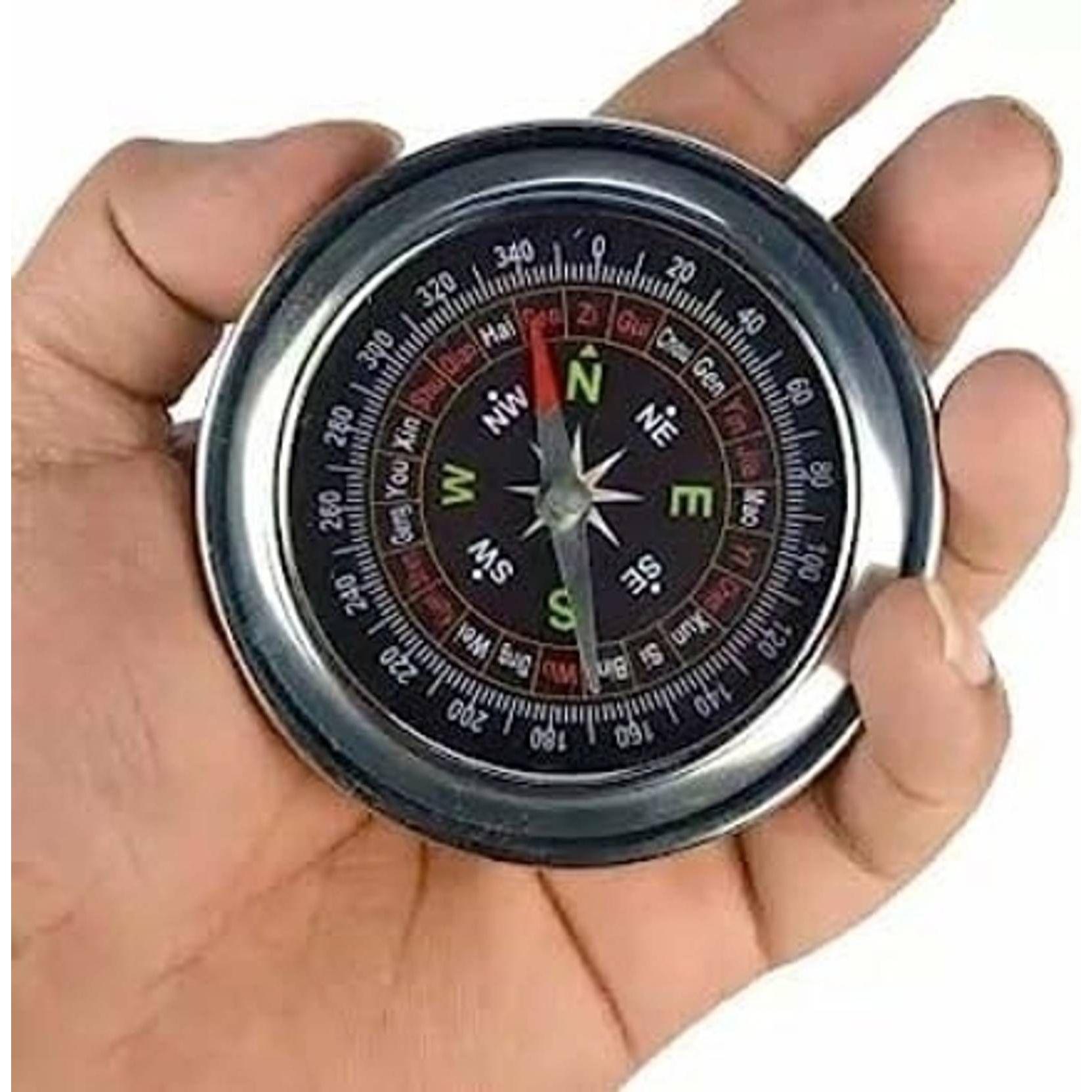 

Picson Hand compass for travelers and mountain rangers Compass (Multicolor)
