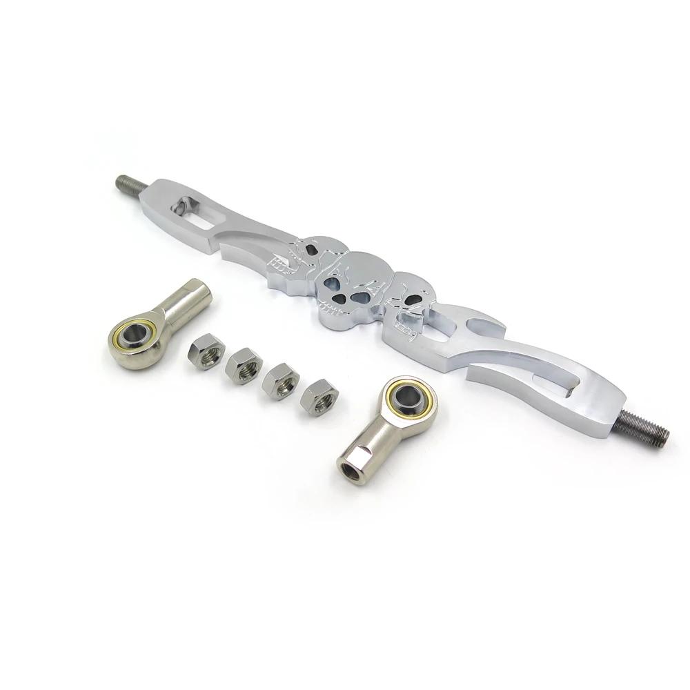 Motorcycle Parts for Harley Davidson Softail FXDWG Dyna Wide Glide CHROME Skull Shift Linkage