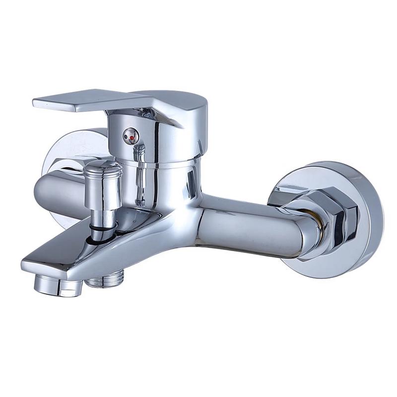 TLXT Wall-Mounted Brass Shower Mixer Faucet