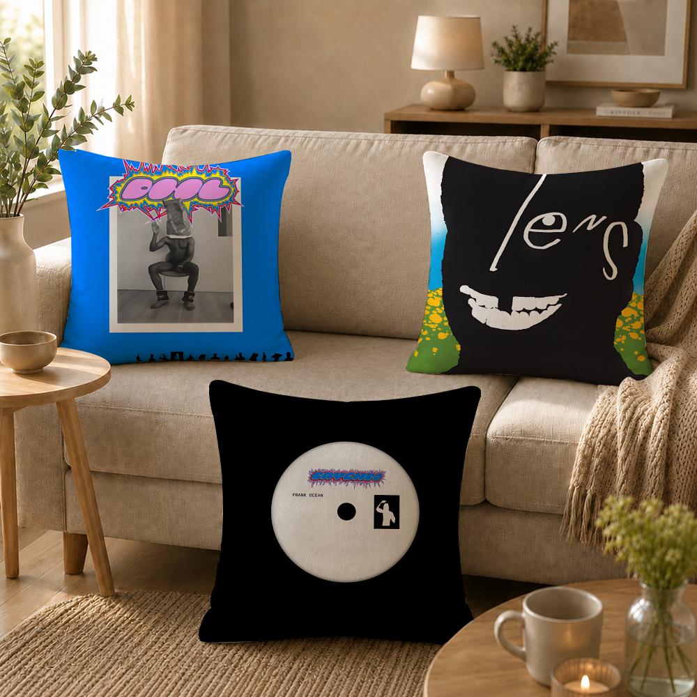 Singer FFrank OOcean Cushion Cover Soft Short Plush SkinFriendly Cushion Case for MultiScene Use