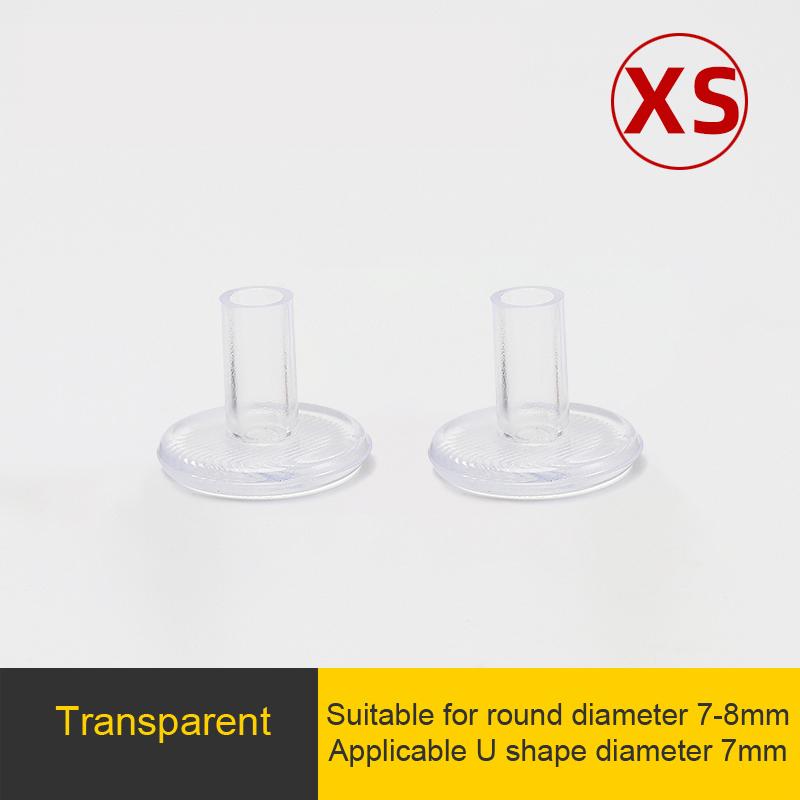 2 Peças Protetores Antiderrapantes para Salto Alto Brilhantes Transparentes Rolhas de Salto Tampas de Reparo de Salto Coberturas para Sapatos Femininos Silenciador Acessórios para Sapatos