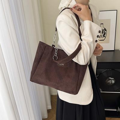Large-capacity Casual Tote Bag, Single-shoulder Bag, Large-capacity Fashionable Handbag, Commuter Underarm Bag