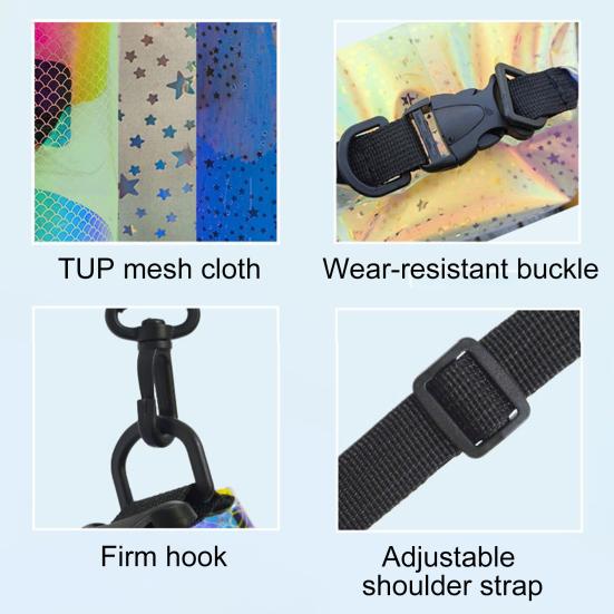 Waterproof Dry Bag 10L Large Capacity Foldable Design Roll Top Sea Floating Backpack with Adjustable Shoulder Strap