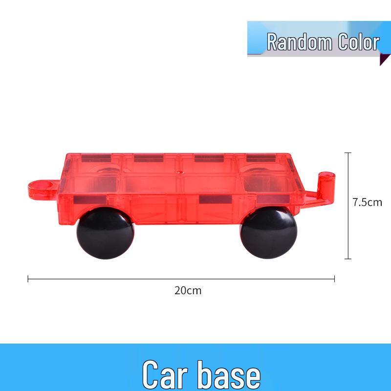 Stained Glass Magnetic Building Blocks for Children - Translucent Toy Set