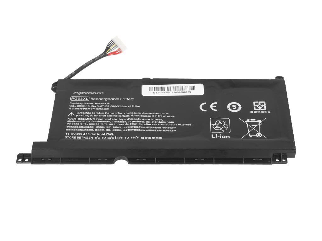 Baterie PG03XL pentru HP 15-DH 15-EC 15-DK 16-A HSTNN-OB1I