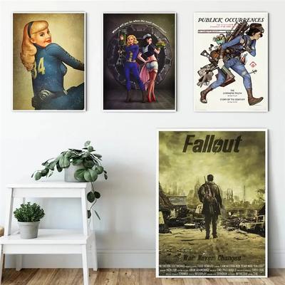 Interior Painting Printed Wall Art Classic Game Poster Picture Canvas Decoration Living Room Bar Home Decoration Poster