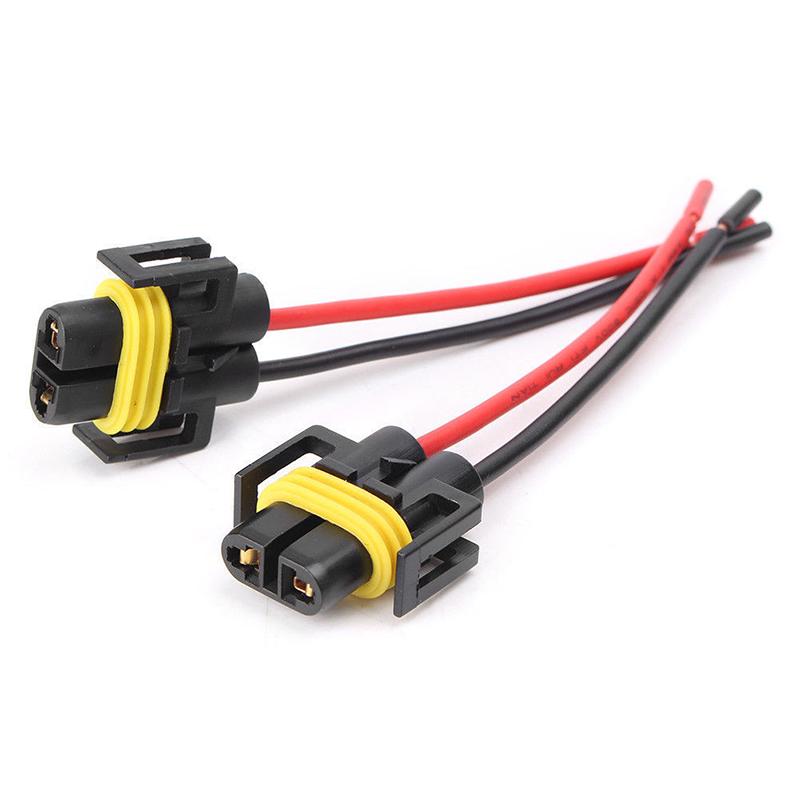 Reliable H11 H8 Female Wiring Harness for Improved For Headlights/Fog Lights